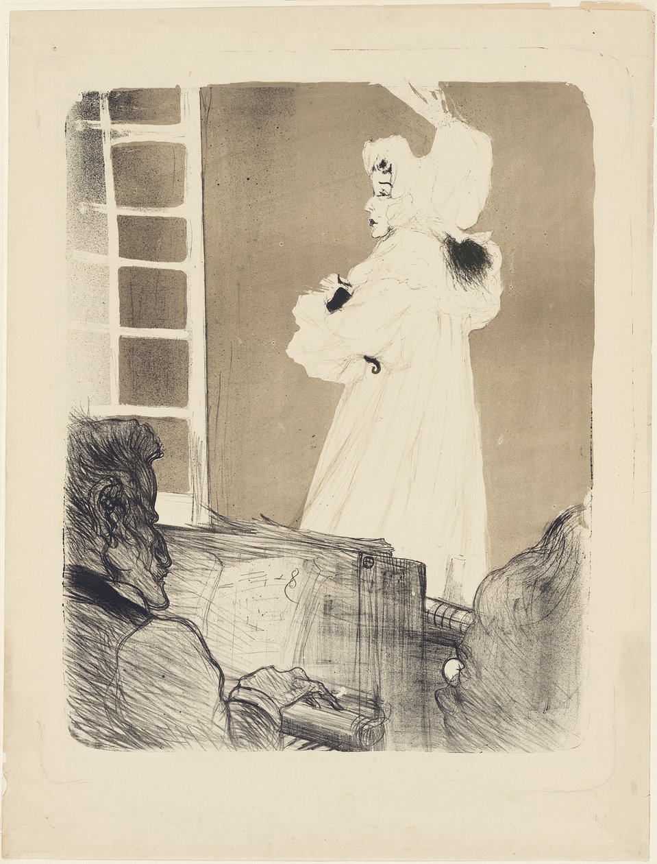 Mlle May Belfort (grande planche) - Henri de Toulouse-Lautrec