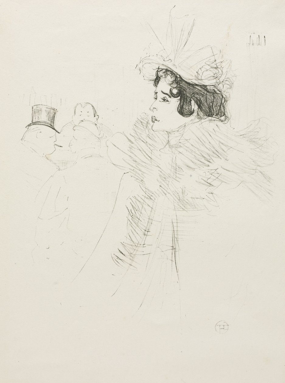 Miss May Belfort - Henri de Toulouse-Lautrec