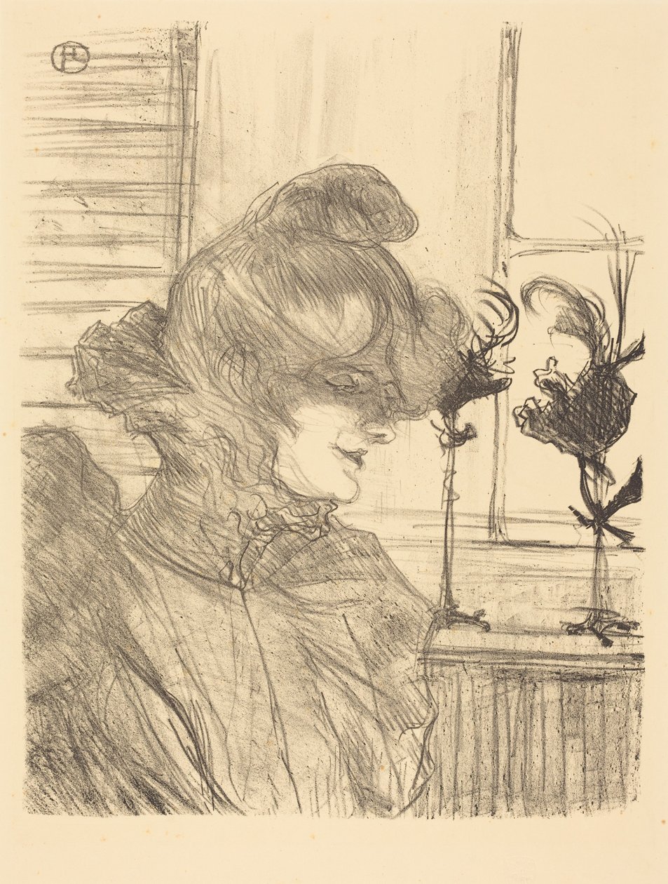 Mme Le Marguoin, modiste - Henri de Toulouse-Lautrec