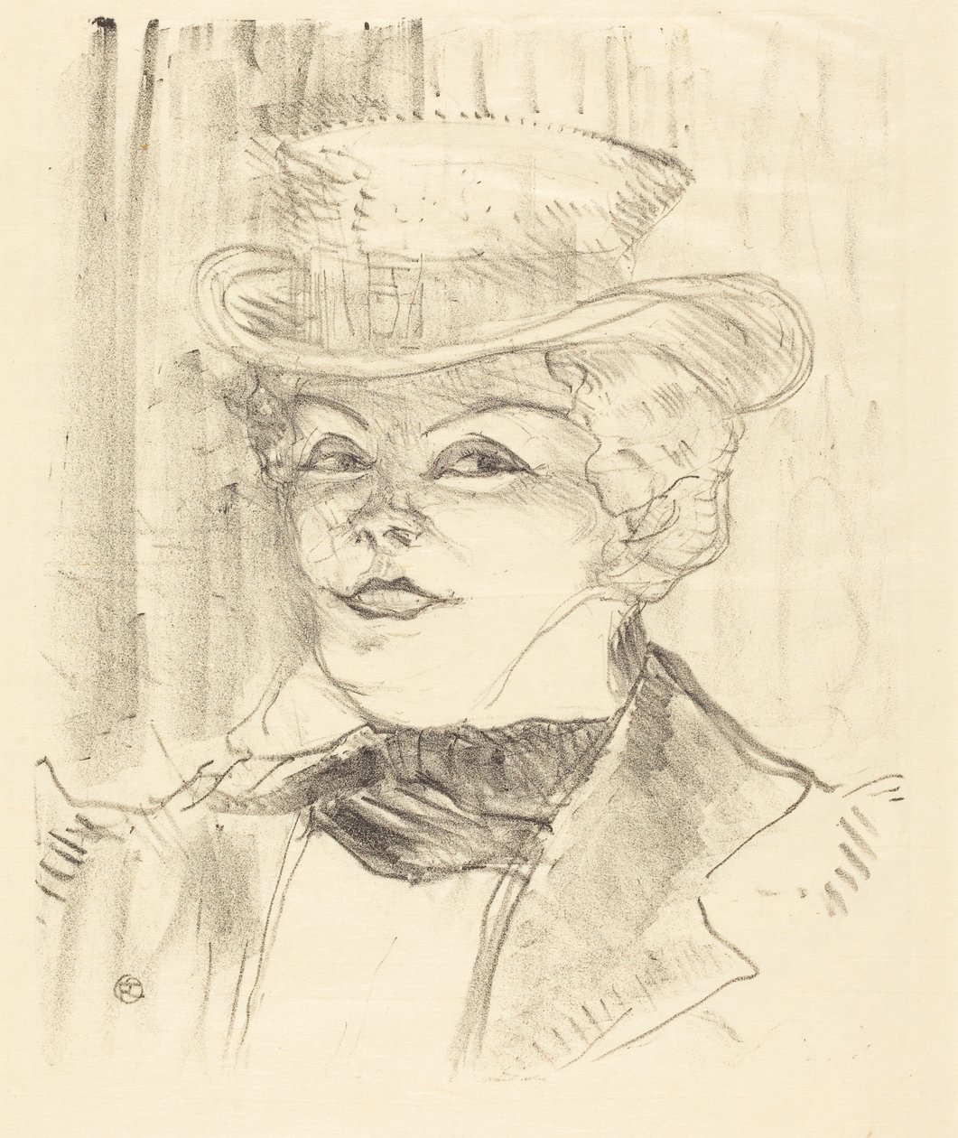 Mme. Réjane - Henri de Toulouse-Lautrec