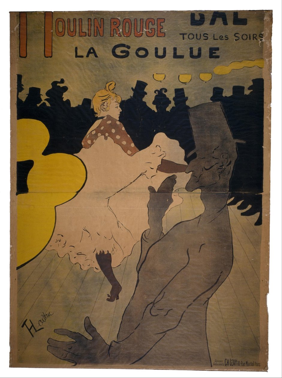 Moulin Rouge, 1891 - Henri de Toulouse-Lautrec