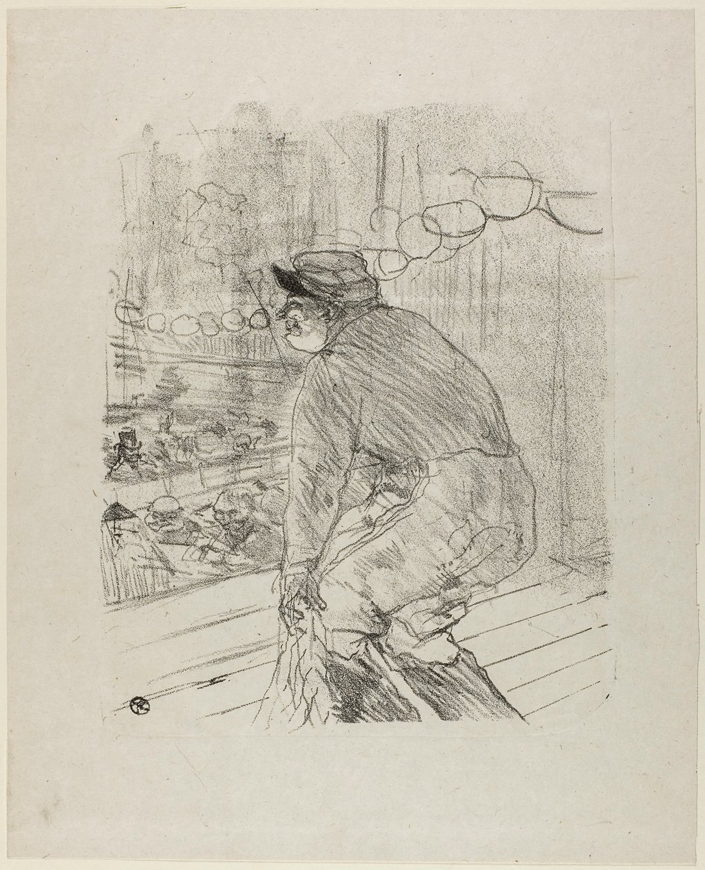 Polin, de Treize Lithographies - Henri de Toulouse-Lautrec