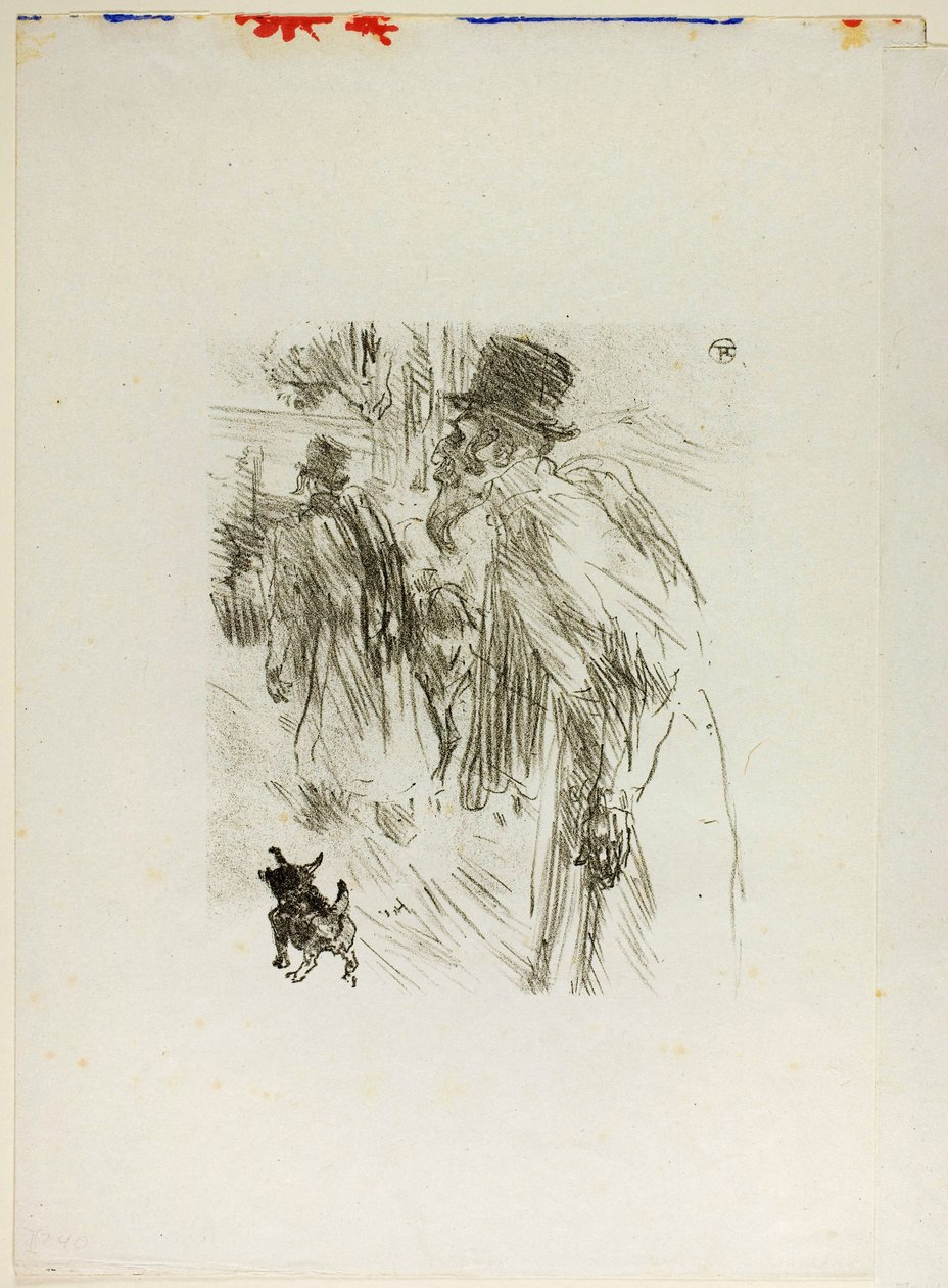 Juifs polonais, Carlsbad, de Au Pied du Sinaï - Henri de Toulouse-Lautrec