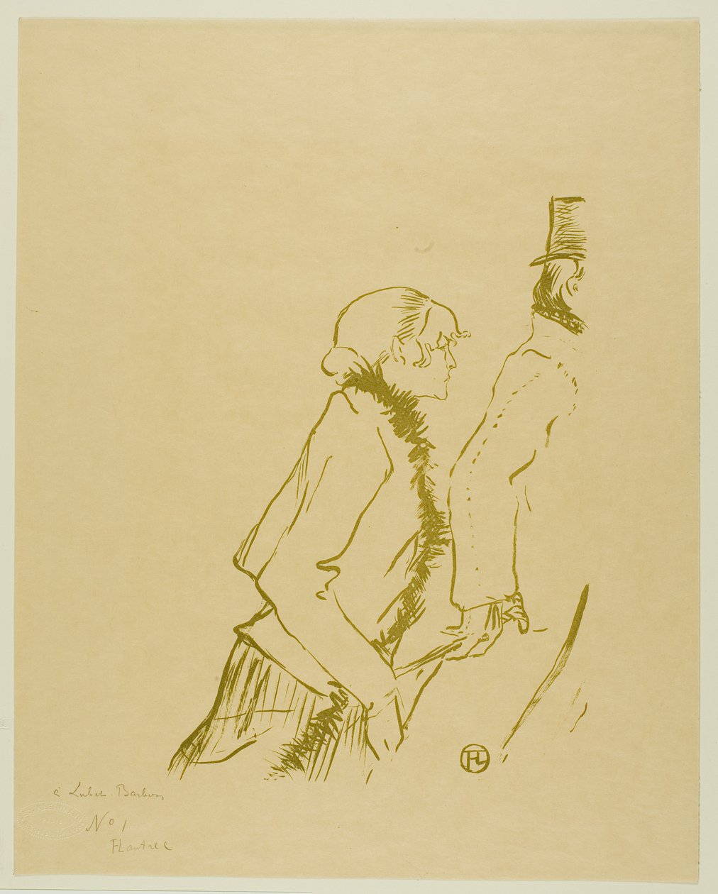 Pauvre prostituée ! - Henri de Toulouse-Lautrec