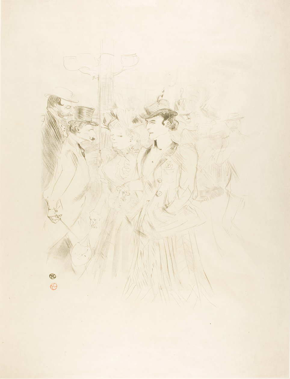Promenade - Henri de Toulouse-Lautrec