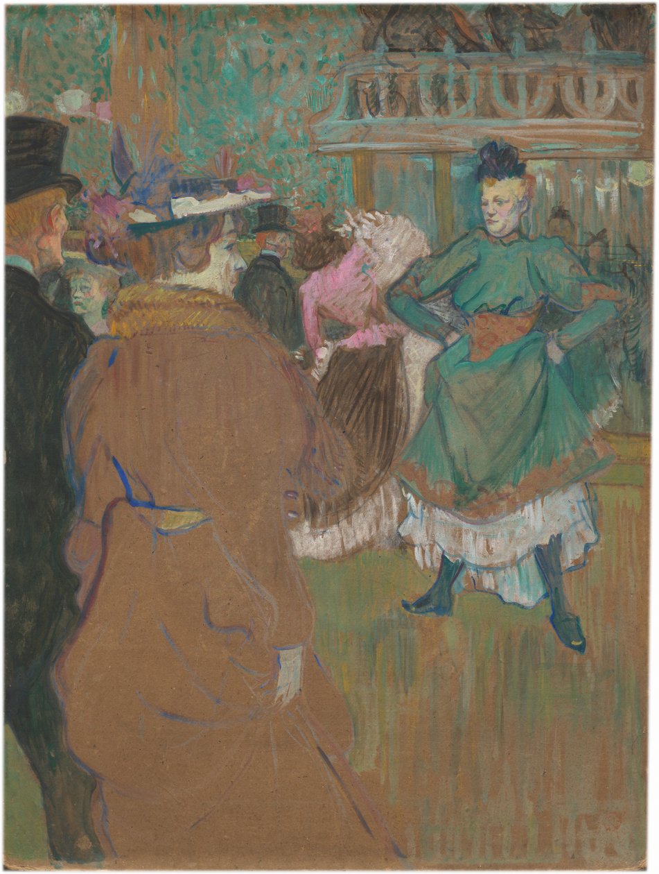 Quadrille au Moulin Rouge - Henri de Toulouse-Lautrec