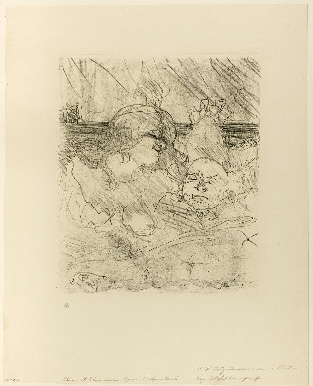 Séduction - Henri de Toulouse-Lautrec