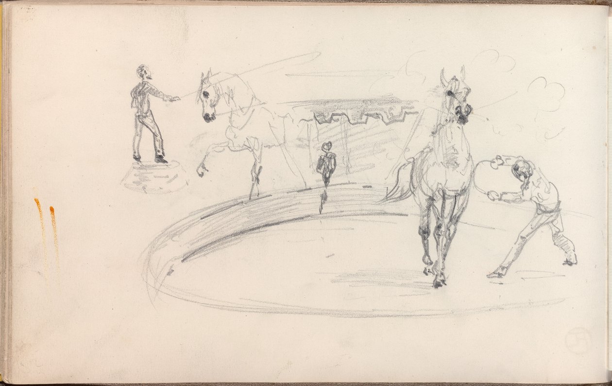 Carnet de croquis, 1880 - Henri de Toulouse-Lautrec