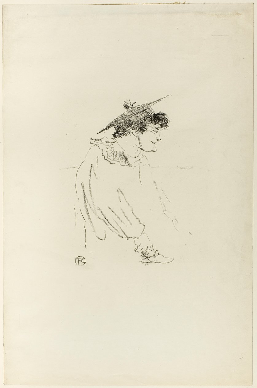 Petite Fille Anglaise (Miss Dolly) - Henri de Toulouse-Lautrec