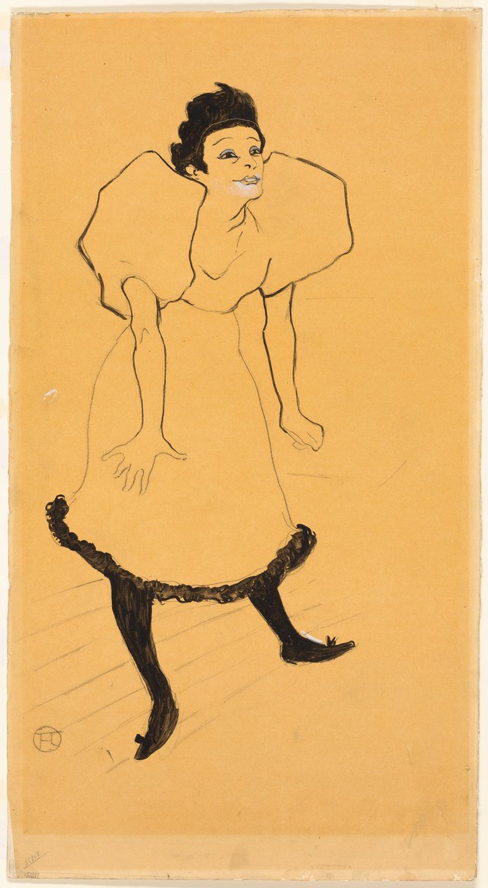 Étude - Henri de Toulouse-Lautrec