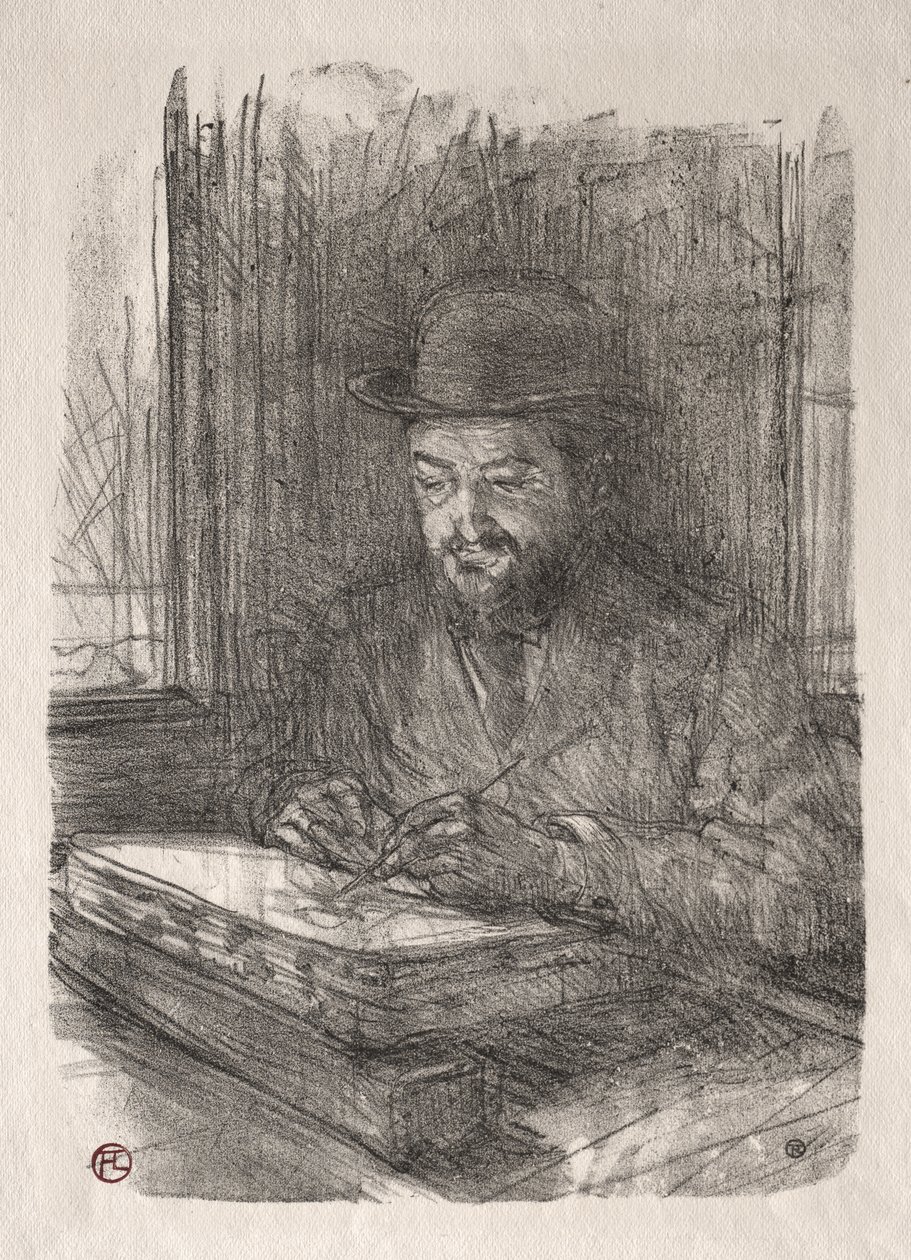 Le bon lithographe - Henri de Toulouse-Lautrec