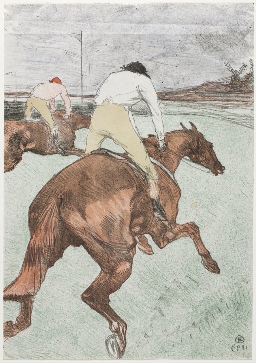 Le Jockey - Henri de Toulouse-Lautrec