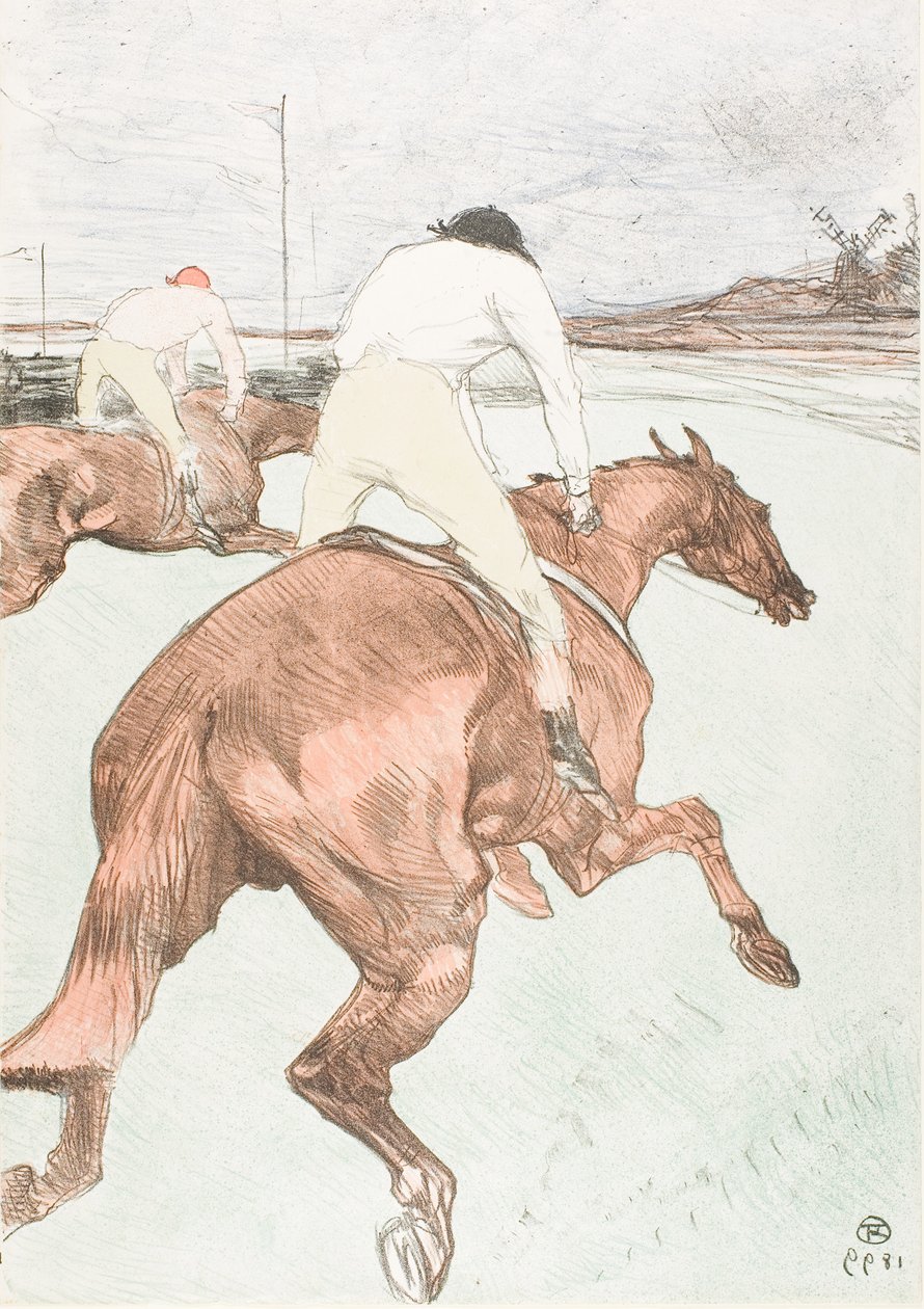 Le Jockey - Henri de Toulouse-Lautrec