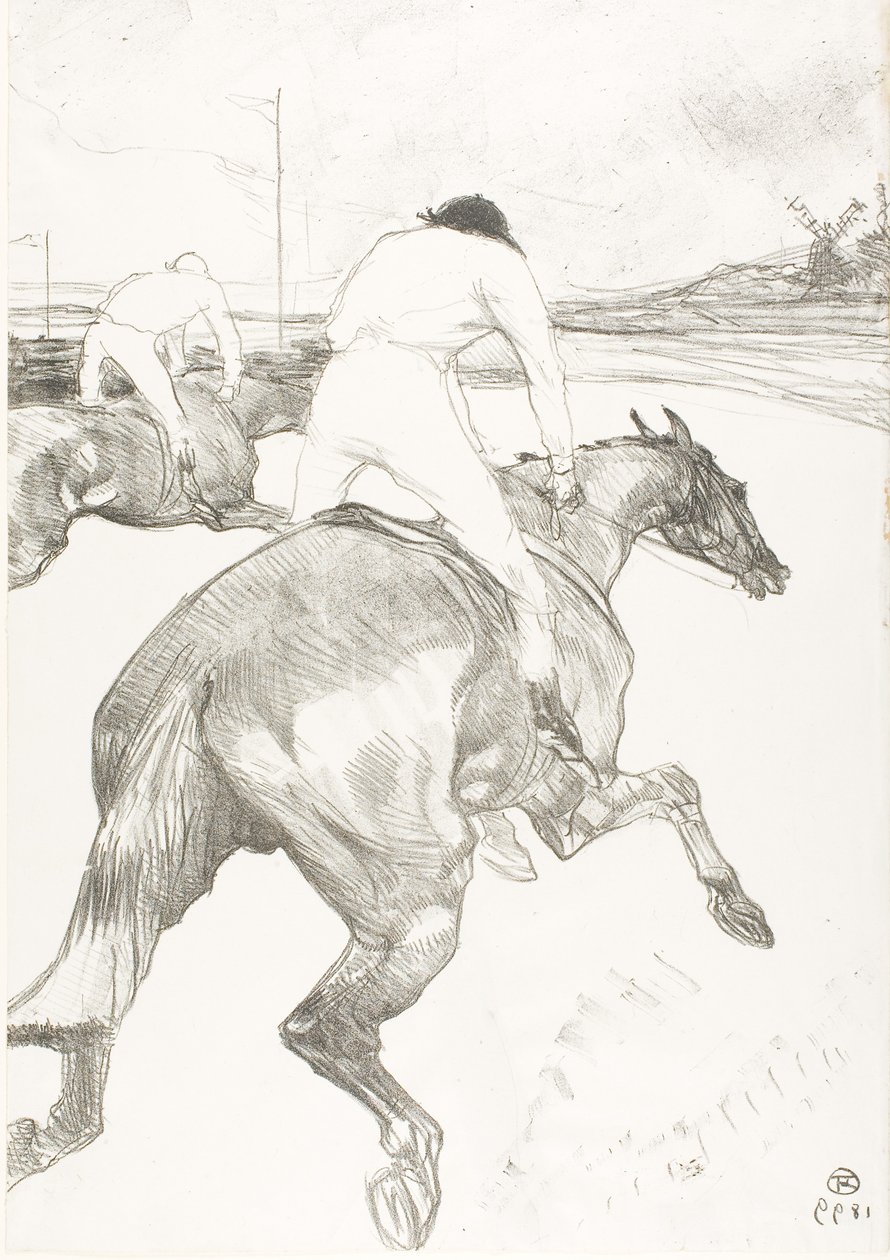 Le Jockey - Henri de Toulouse-Lautrec