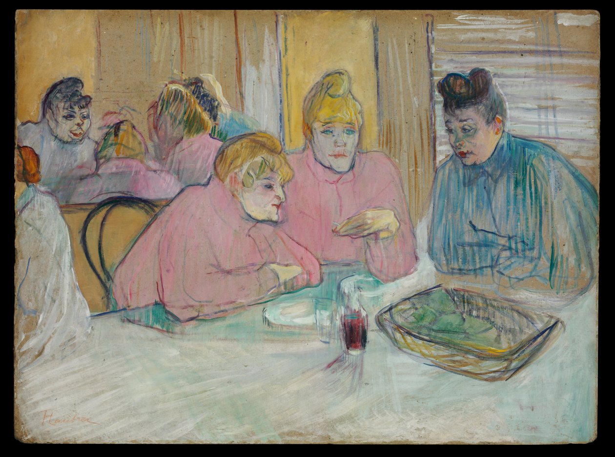 Les Dames dans la salle à manger - Henri de Toulouse-Lautrec