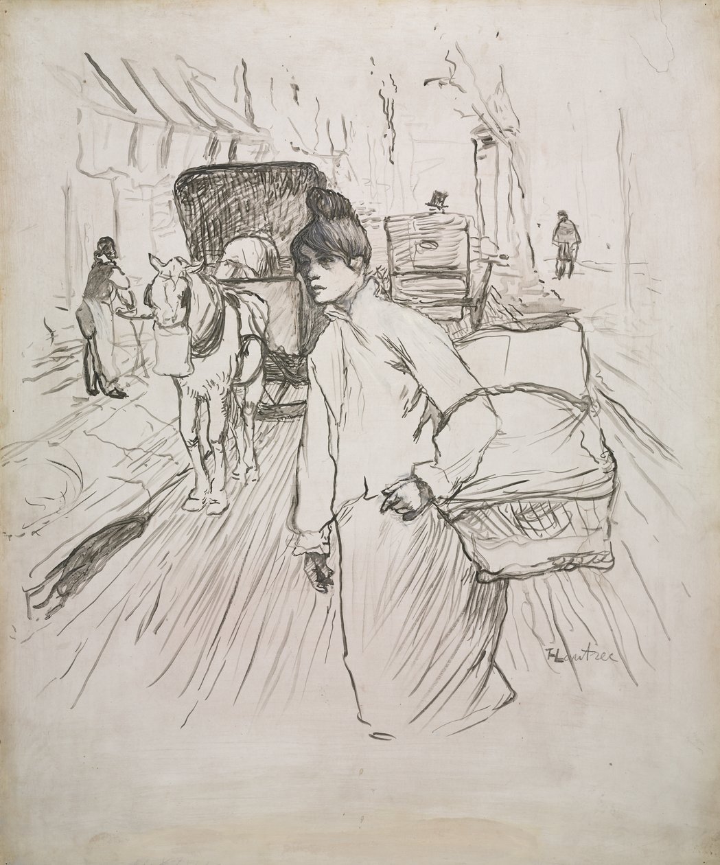 La Blanchisseuse - Henri de Toulouse-Lautrec