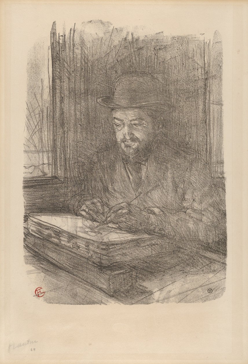 Le maître imprimeur : Adolphe Albert - Henri de Toulouse-Lautrec