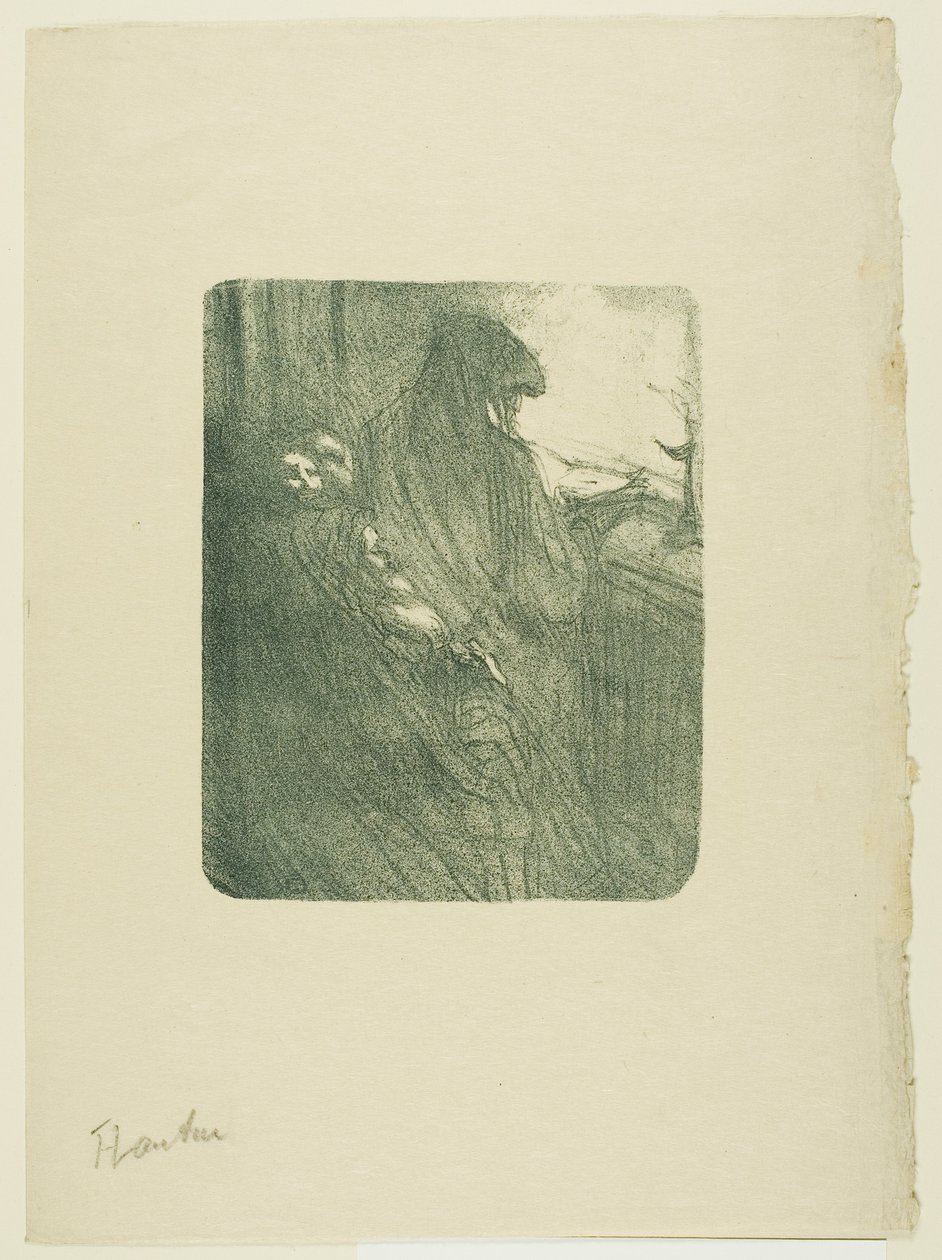 Les vieux flirts, de Mélodies de Désiré Dihau - Henri de Toulouse-Lautrec