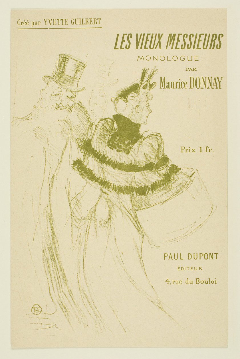 Les Vieux Messieurs - Henri de Toulouse-Lautrec