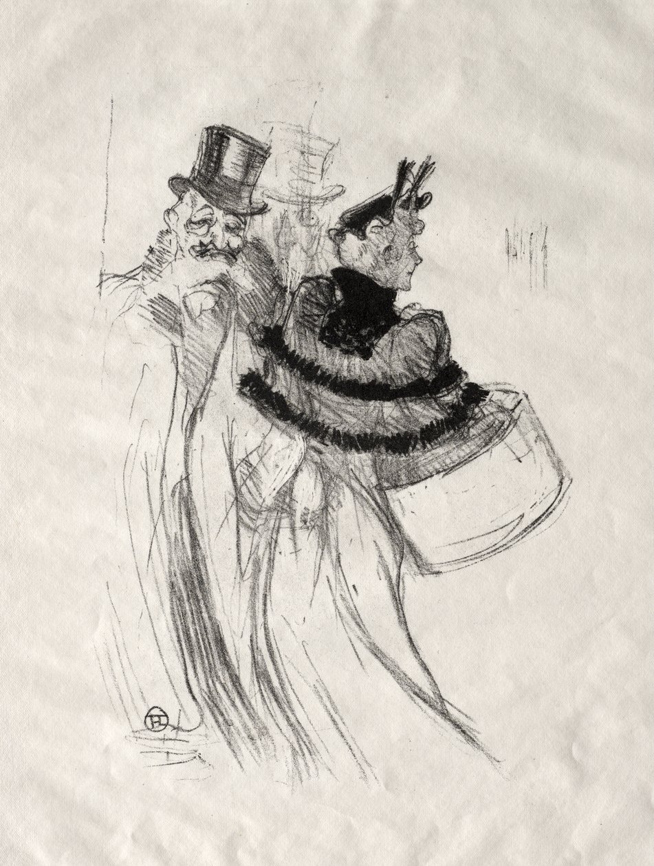 Le Vieux Monsieur - Henri de Toulouse-Lautrec