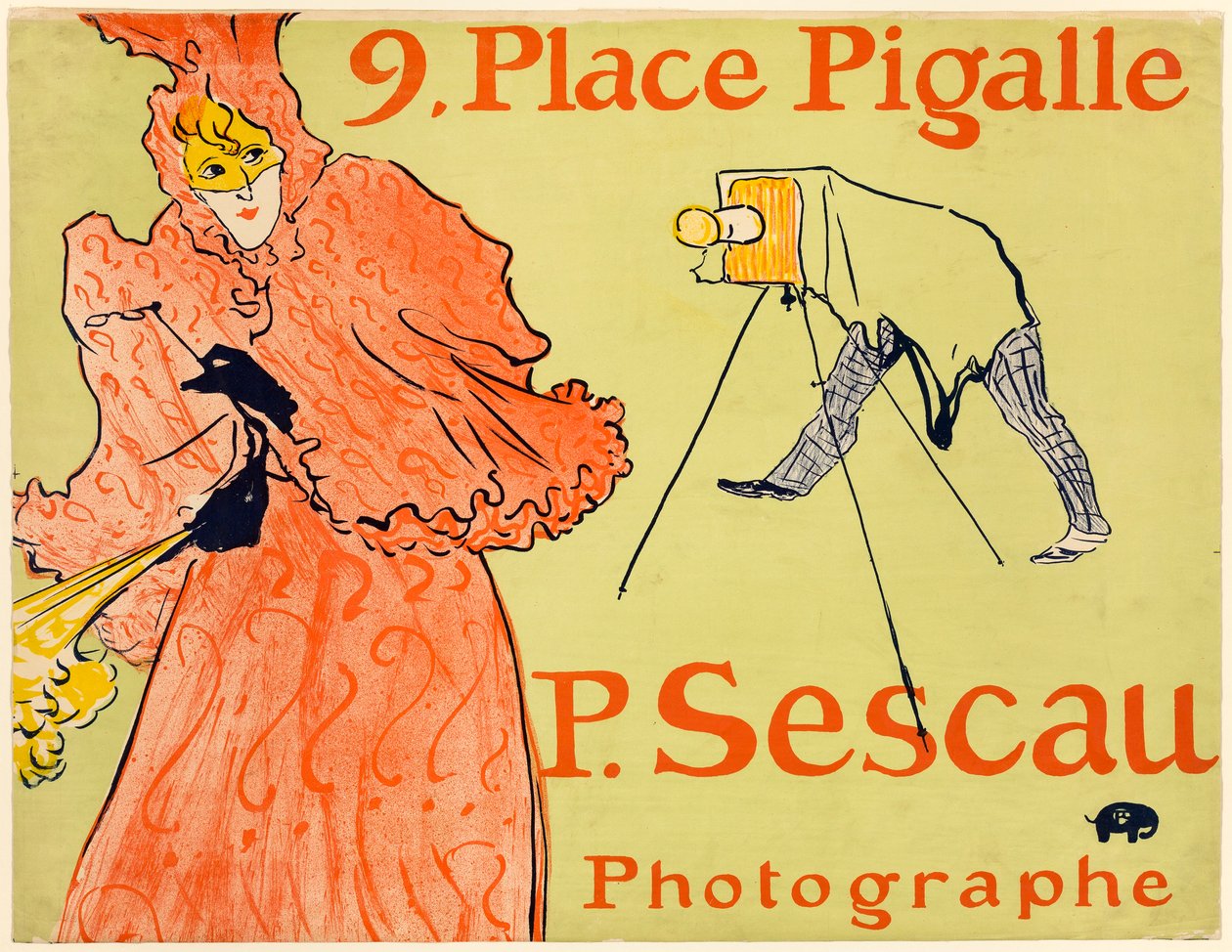 Le photographe Sescau - Henri de Toulouse-Lautrec