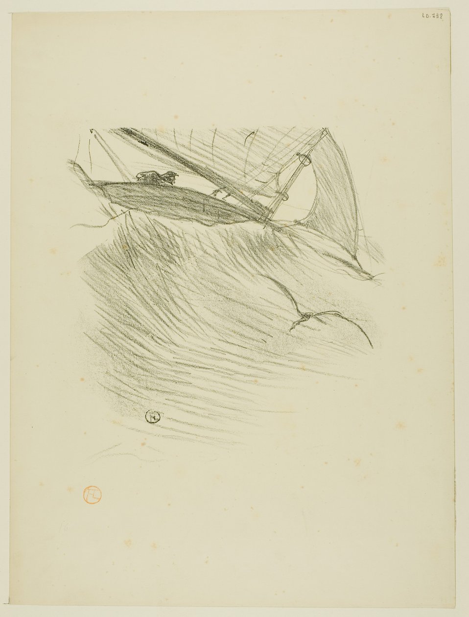 Les Hirondelles de mer, des Mélodies de Désiré Dihau - Henri de Toulouse-Lautrec