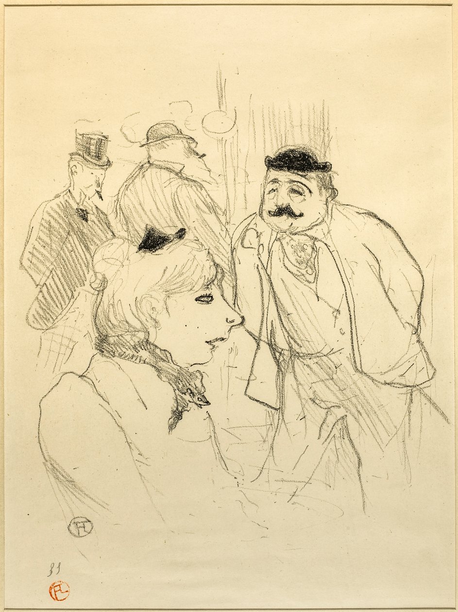 La Tige—Moulin Rouge - Henri de Toulouse-Lautrec