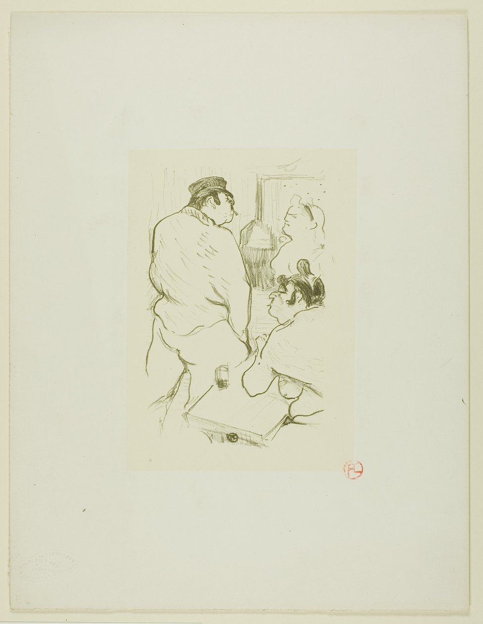 La terreur de Grenelle - Henri de Toulouse-Lautrec