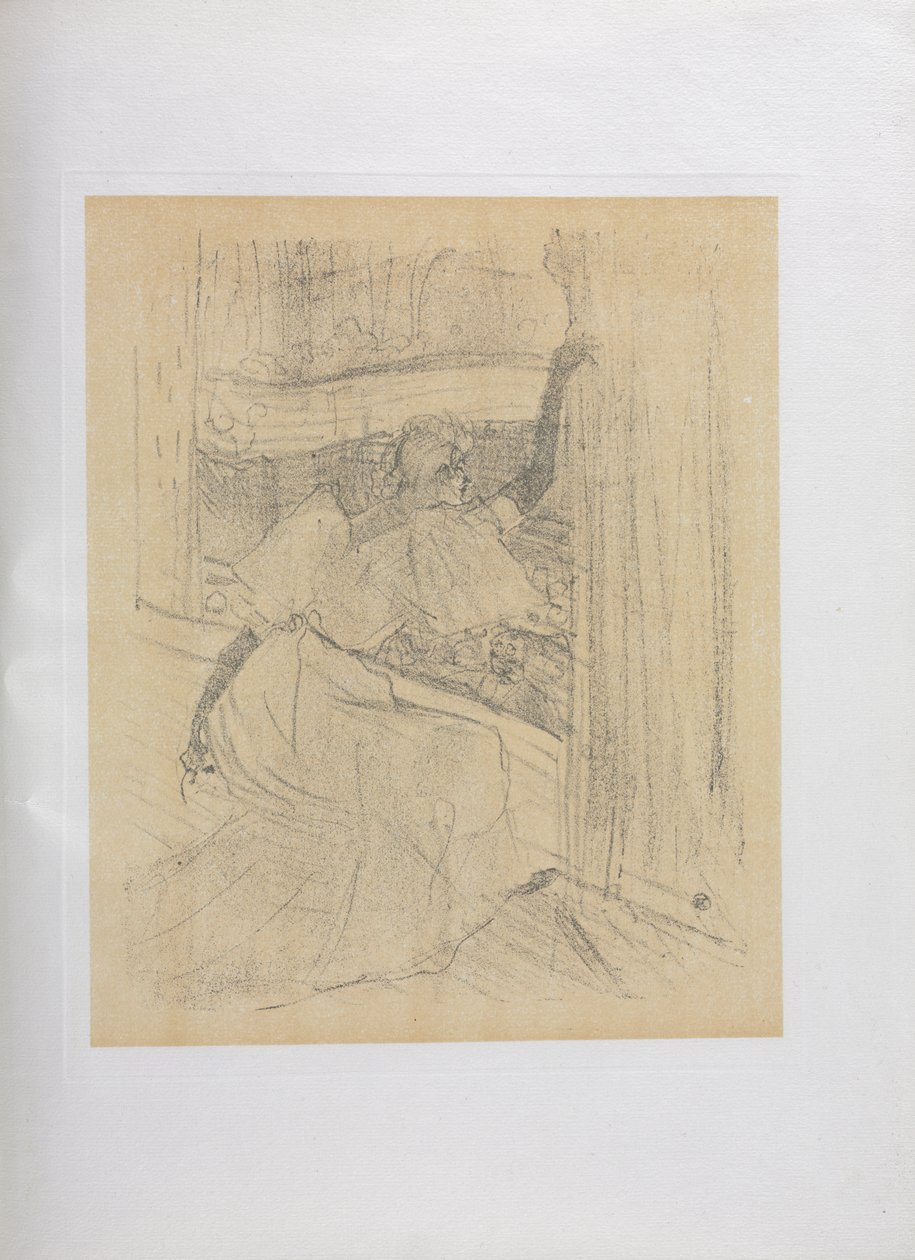 Yvette Guilbert-Série anglaise: Saluant le public - Henri de Toulouse-Lautrec
