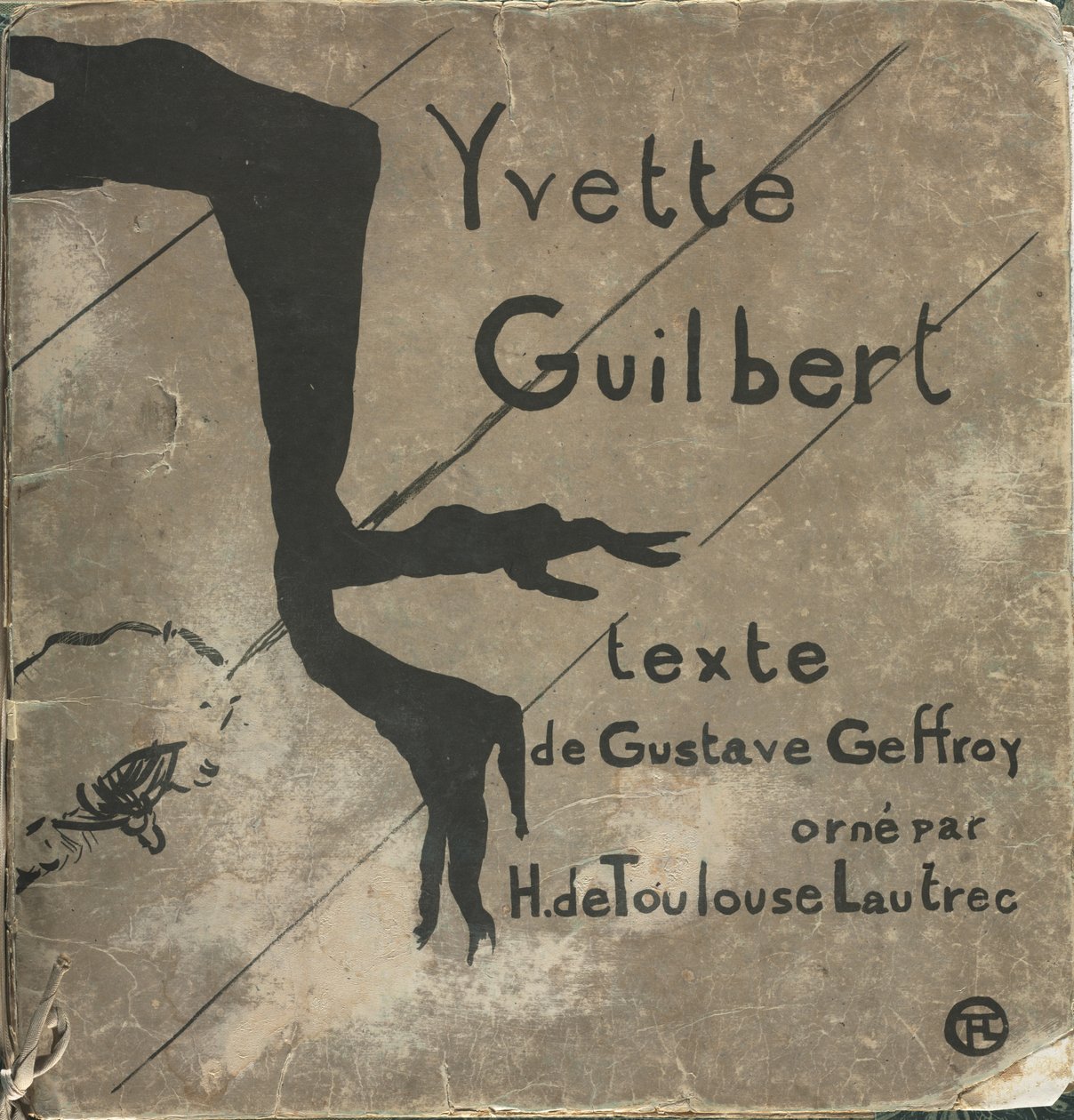 Yvette Guilbert - Série française : Couverture - Henri de Toulouse-Lautrec