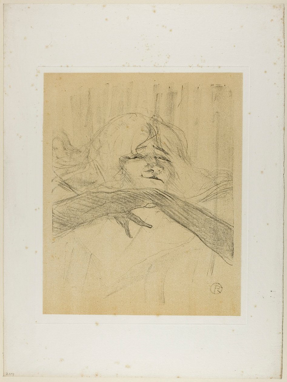 Yvette Guilbert - "Linger, Longer, Loo", de Yvette Guilbert - Henri de Toulouse-Lautrec