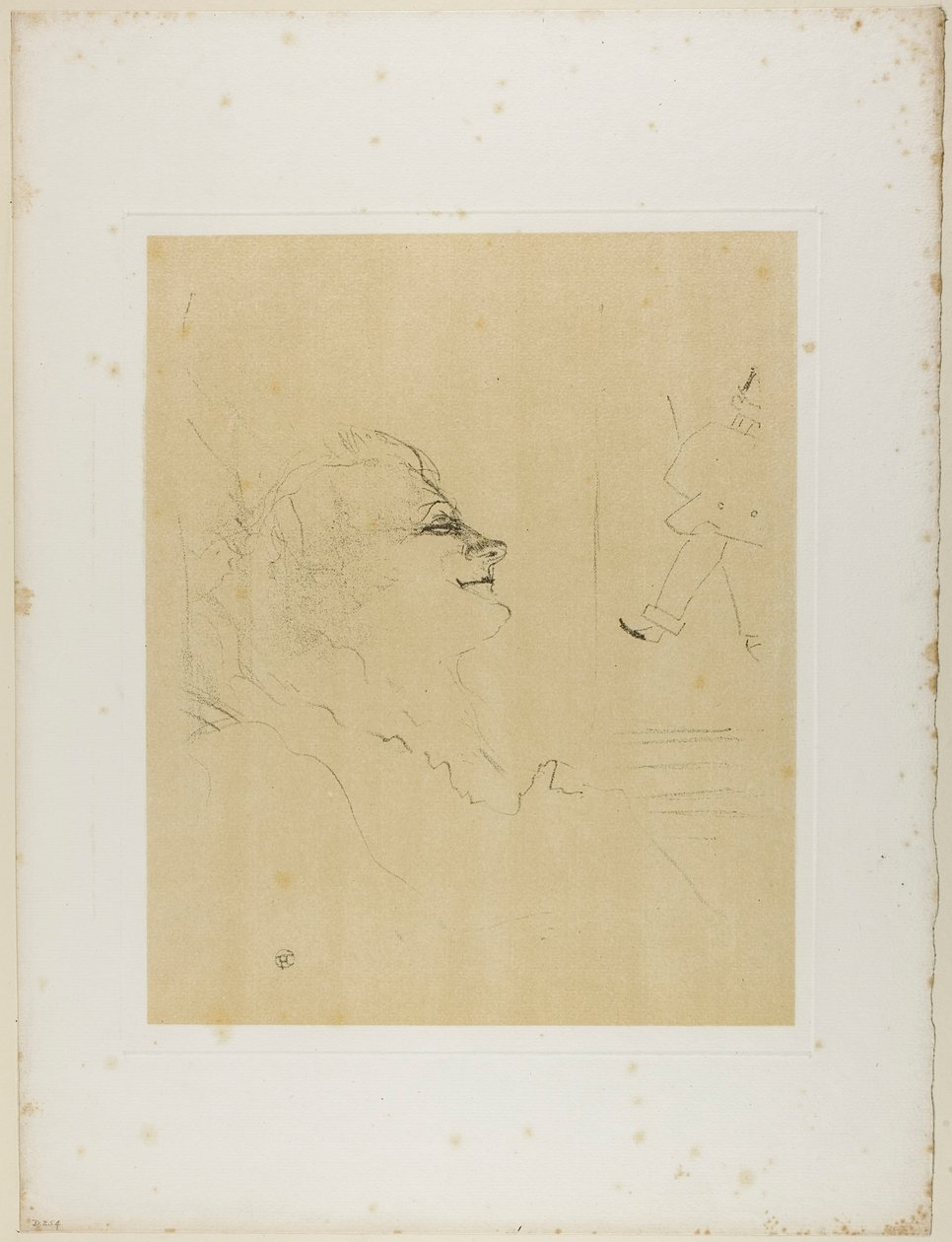 Yvette Guilbert—Pessima, de Yvette Guilbert - Henri de Toulouse-Lautrec