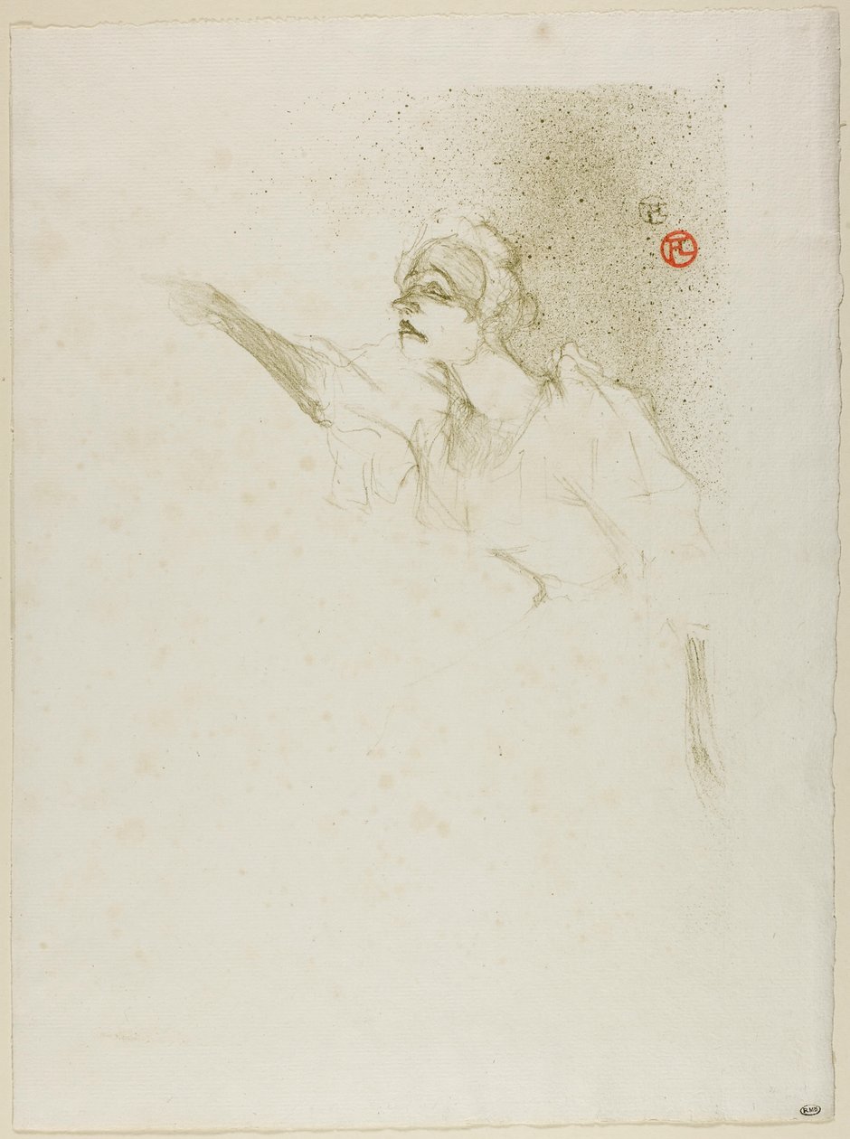 Yvette Guilbert - Henri de Toulouse-Lautrec