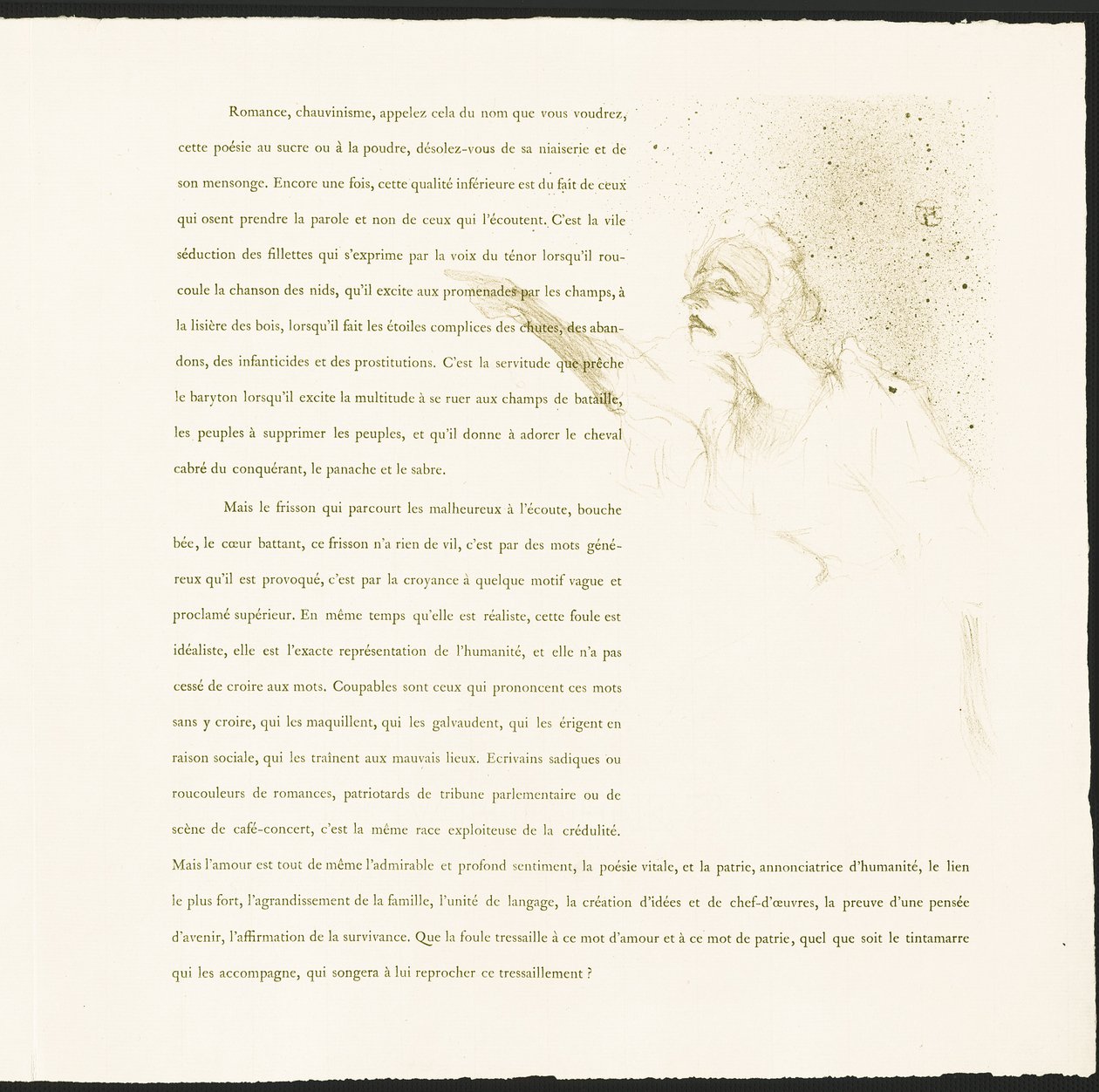 Yvette Guilbert - Henri de Toulouse-Lautrec