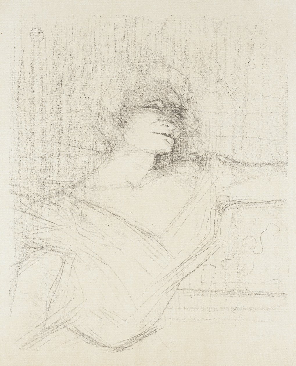 Yvette Guilbert, Dans la Glu - Henri de Toulouse-Lautrec