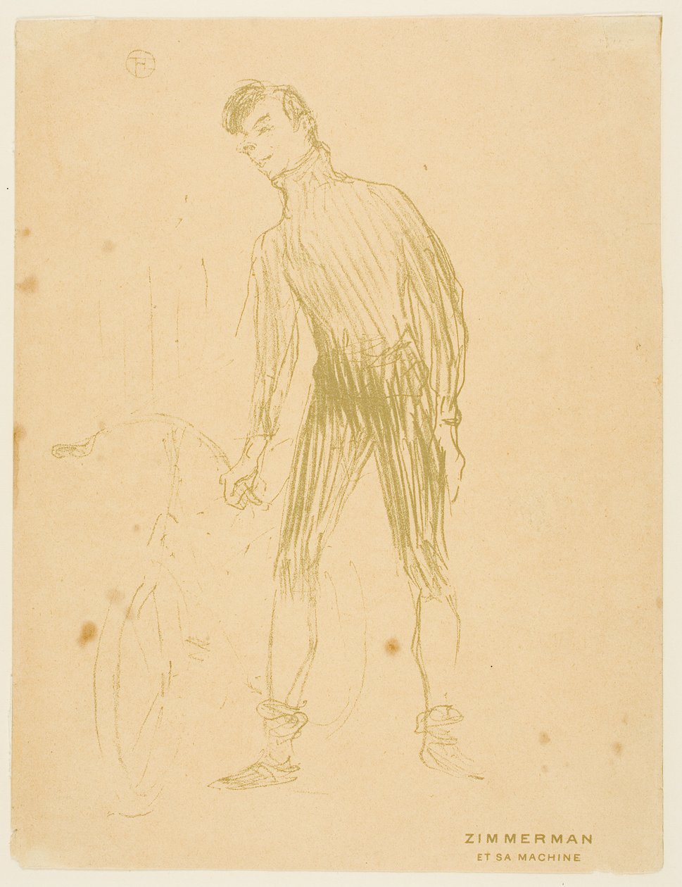 Zimmerman et sa machine - Henri de Toulouse-Lautrec