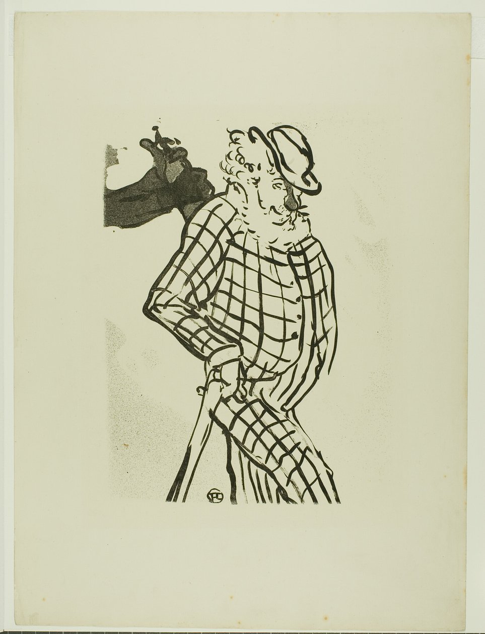 Chanteuse américaine, extrait de Le Café-Concert - Henri de Toulouse Lautrec