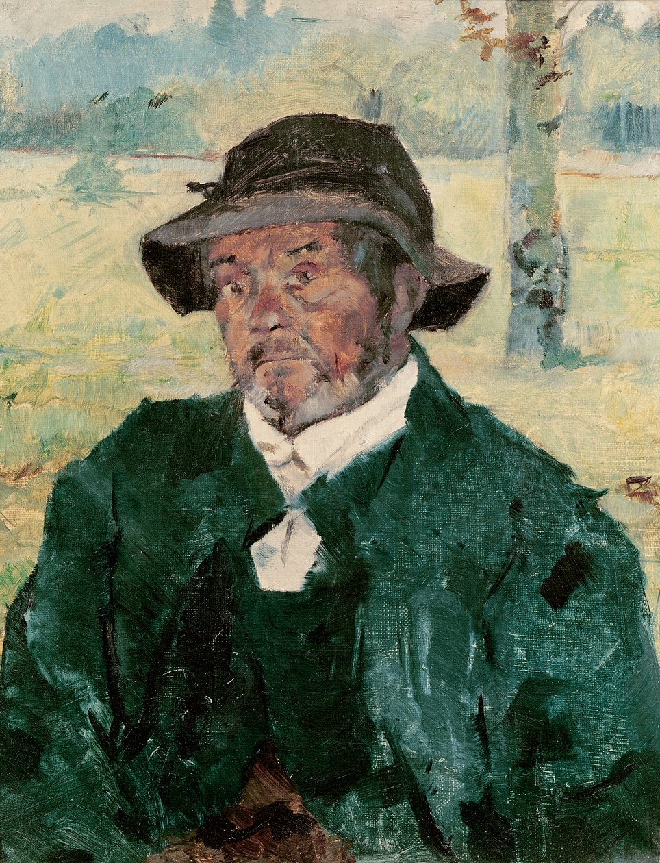 Un vieil homme, Celeyran - Henri de Toulouse Lautrec