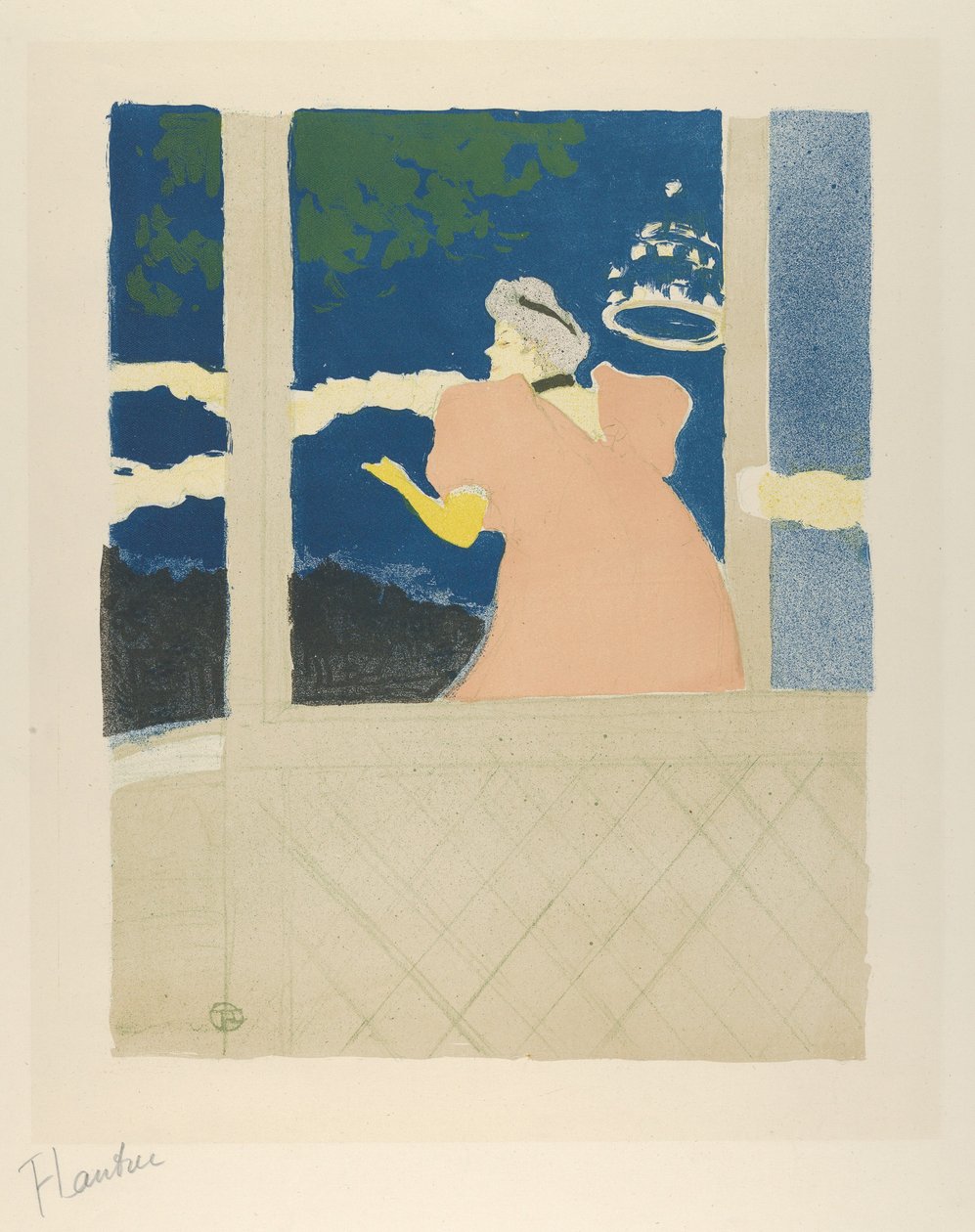 Aux Ambassadeurs, au Café-Concert, 1894 - Henri de Toulouse Lautrec