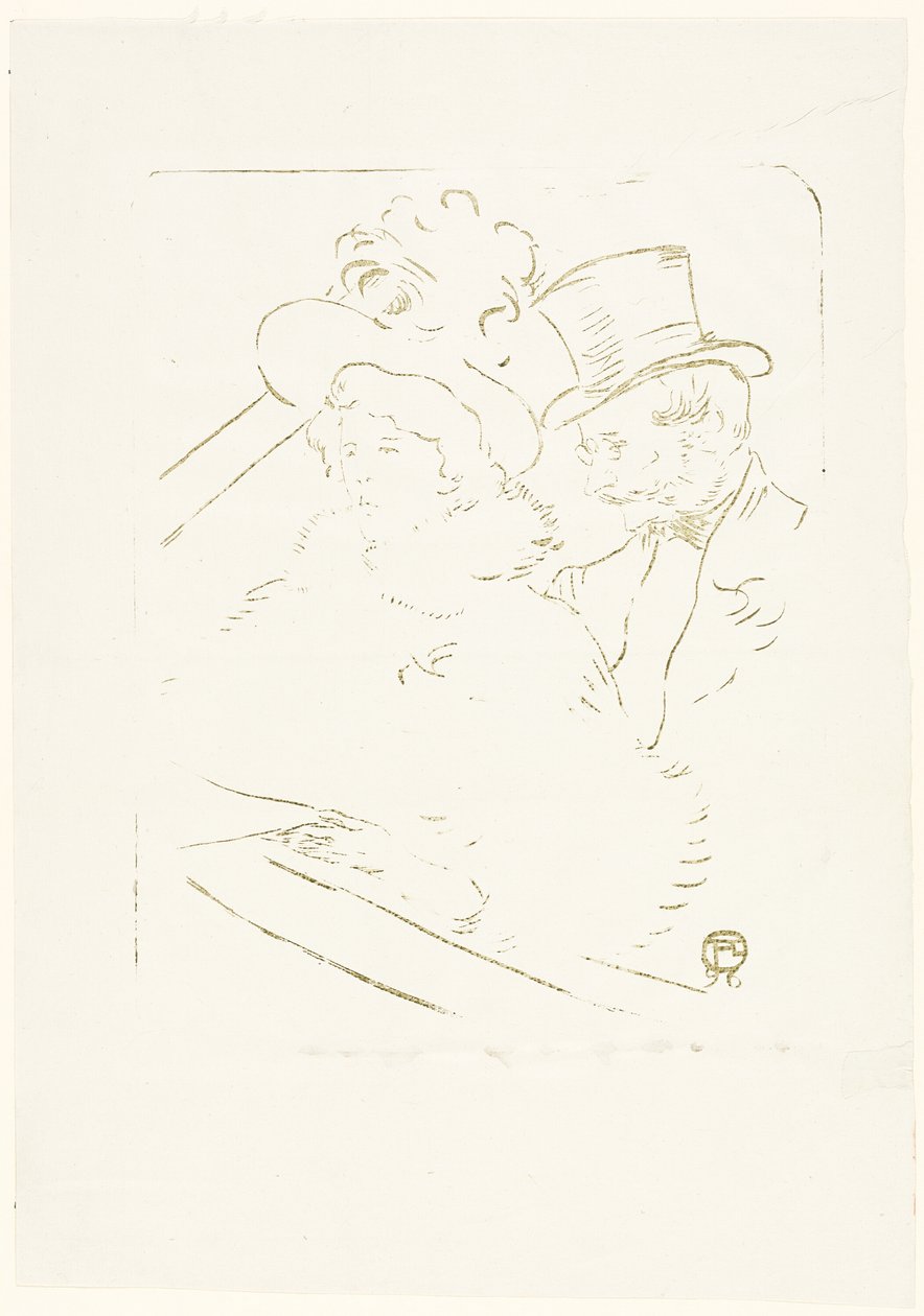 Au Concert - Henri de Toulouse-Lautrec