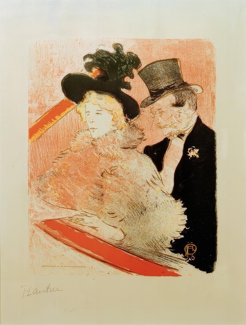 Au Concert - Henri de Toulouse-Lautrec