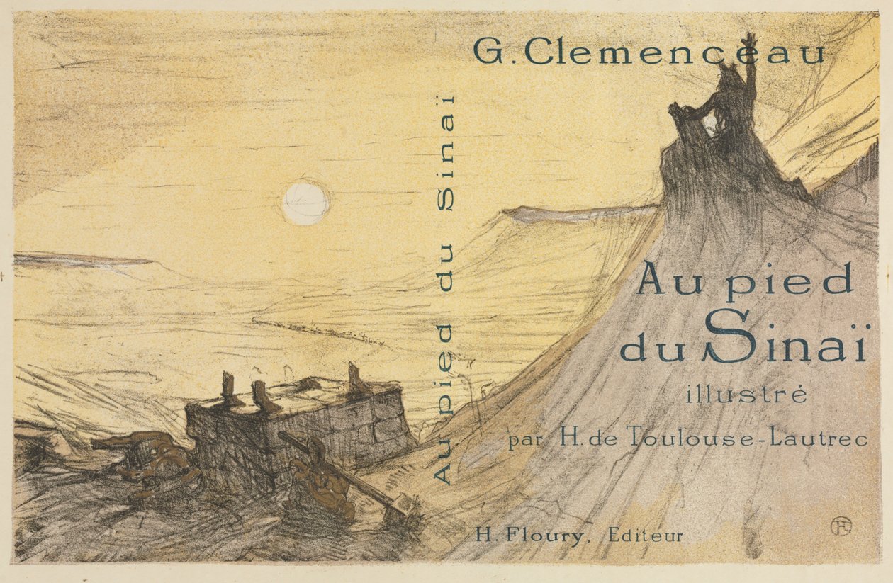 Au pied du Sinaï : Couverture, 1898 - Henri de Toulouse Lautrec