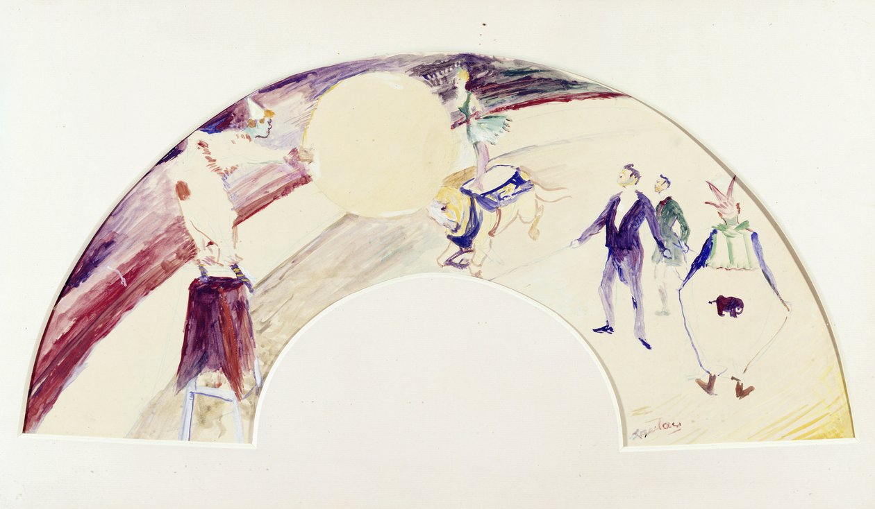 Scène de cirque - Henri de Toulouse Lautrec