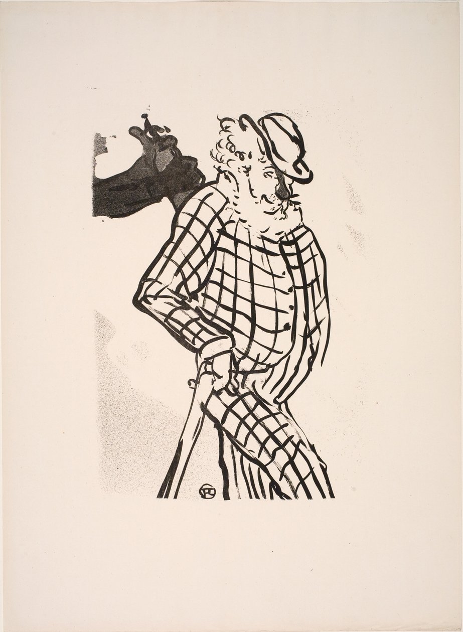 Comique excentrique anglais - Henri de Toulouse-Lautrec