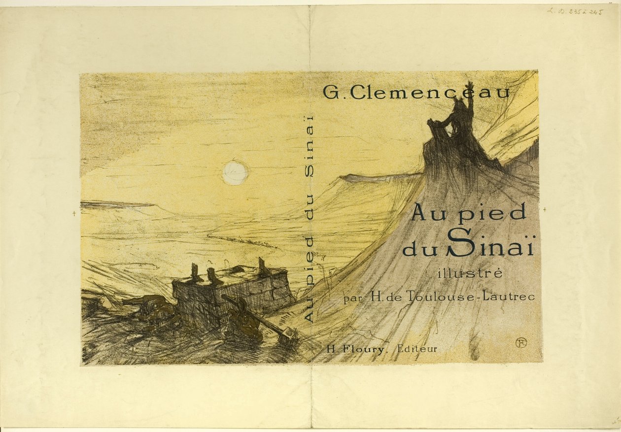 Couverture de Au pied du Sinaï - Henri de Toulouse Lautrec