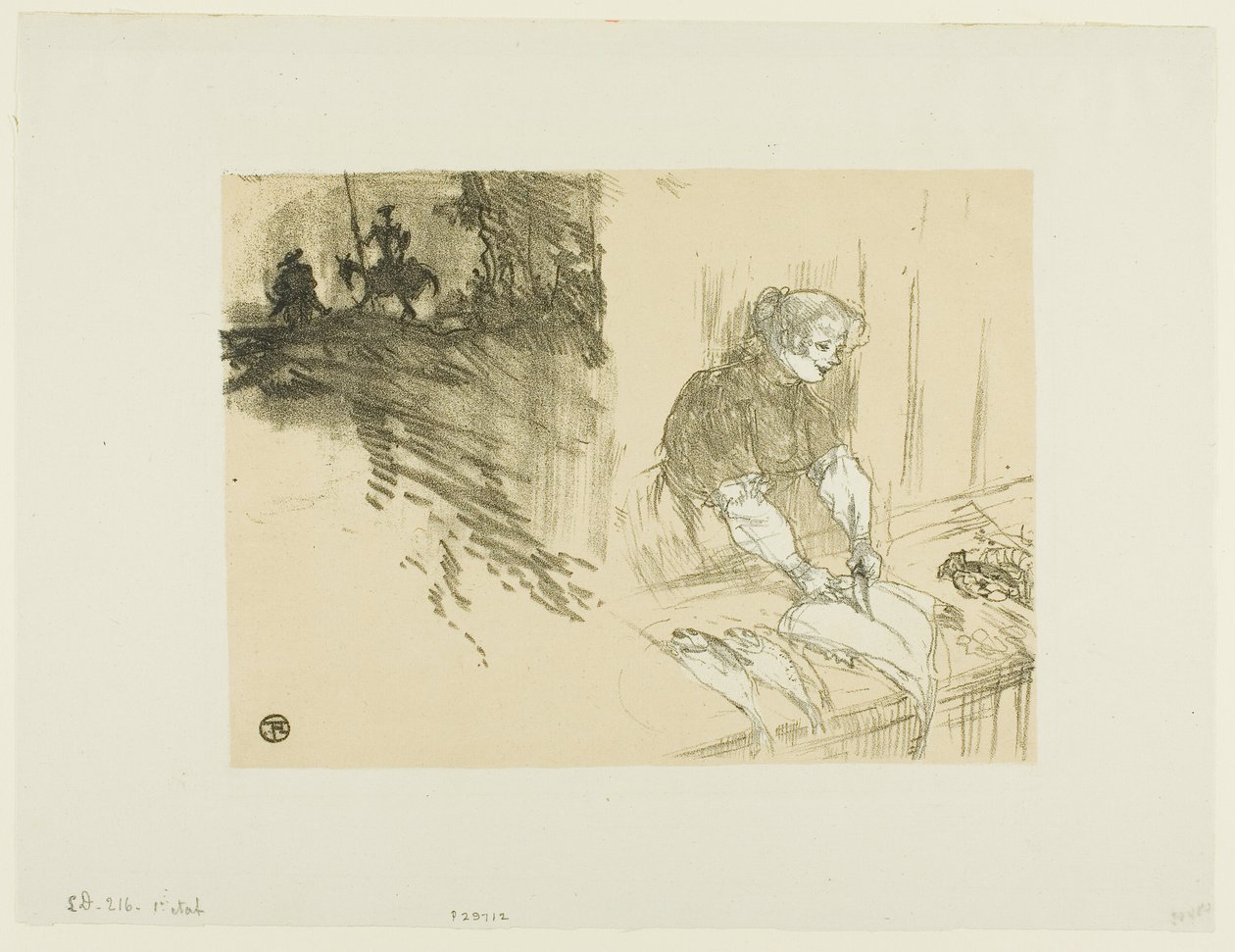 Couverture pour Les Courtes Joies - Henri de Toulouse-Lautrec
