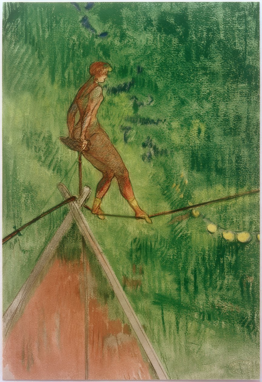 Danseuse de corde - Henri de Toulouse-Lautrec