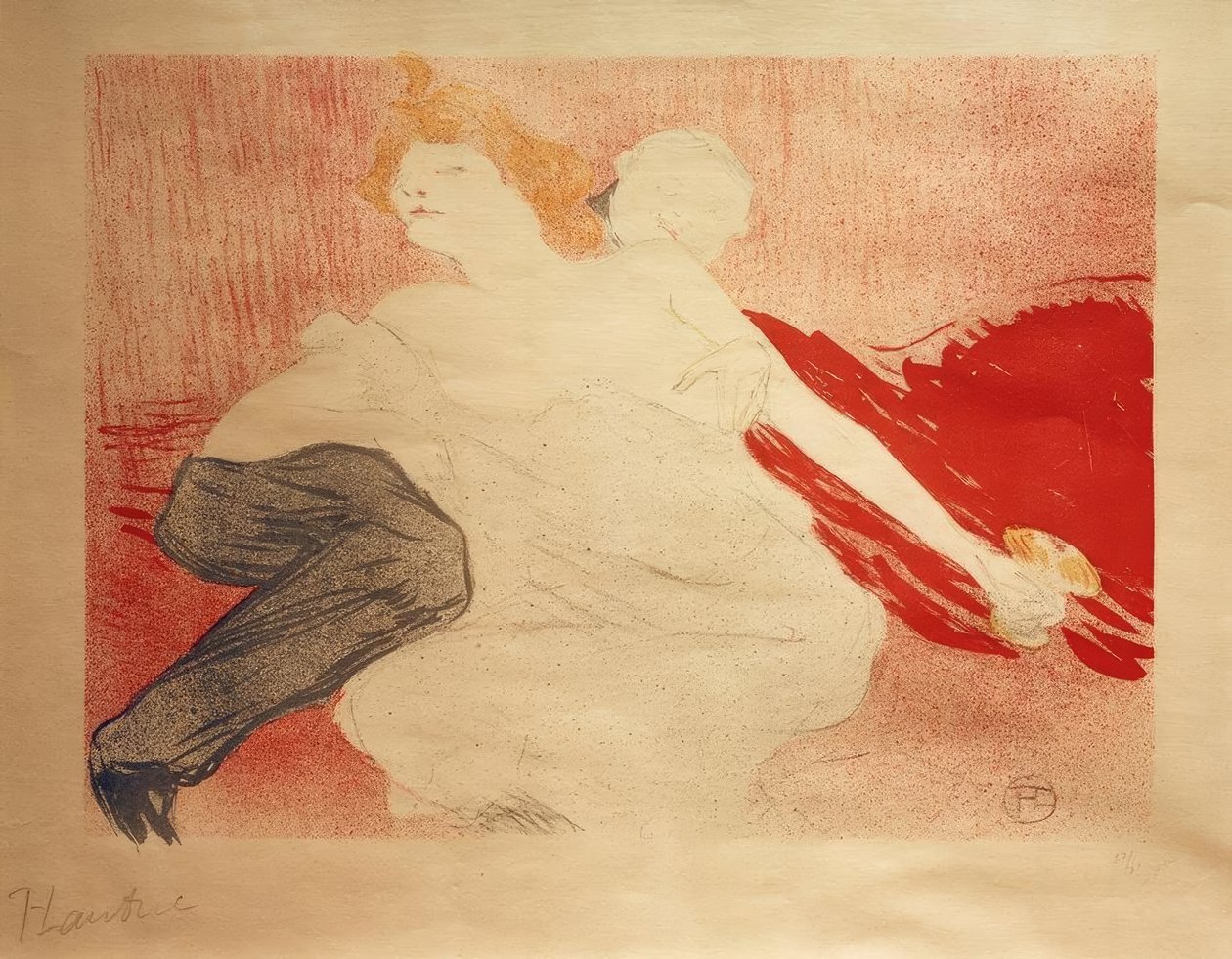 Débauché - Henri de Toulouse-Lautrec