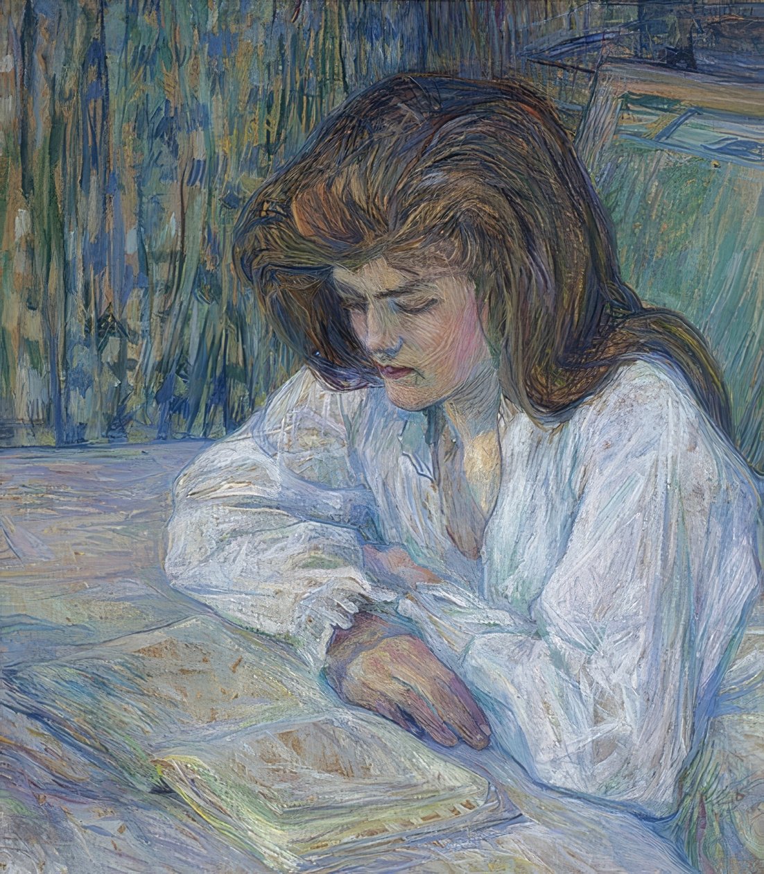 La Liseuse - Henri de Toulouse-Lautrec