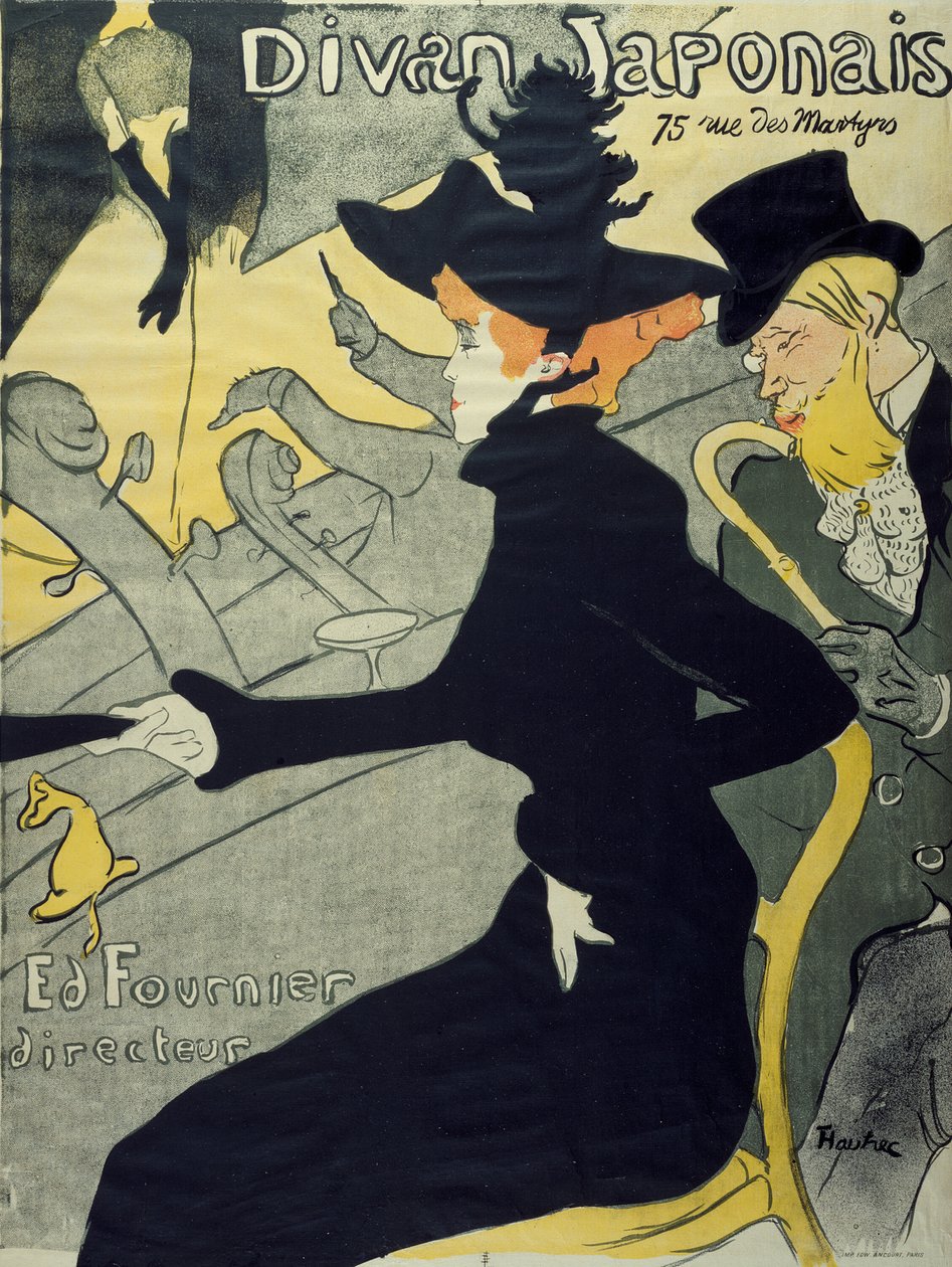 Divan Japonais - Henri de Toulouse Lautrec